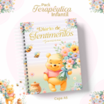 Pack Terapêutico Infantil (Ursinho Pooh Aquarela)
