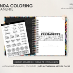 Agenda Coloring Permante Português