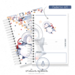 Caderno Pinguim Mergulhador