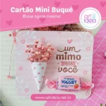 Cartão Mini Buquê