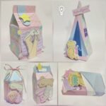 Festa do Pijama Menina - Kit Festa