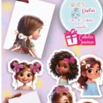 Kit Digital Cabelos e Rostinhos Infantis