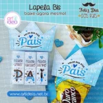 Lapela Bis Dia dos Pais