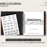 Planner Coloring Permante Português