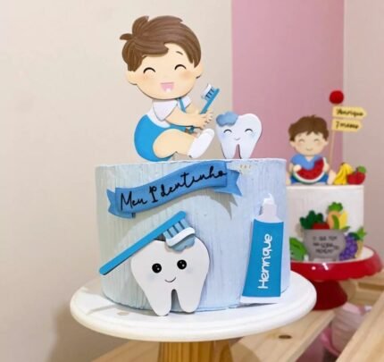 Topo de Bolo Meu Primeiro Dentinho