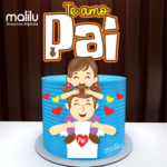 Topo de Bolo - Pai e Filha