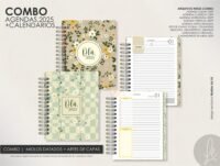 Super Combo Agendas 2025 + Calendários + Kits Capas