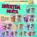 Caneca Divertidamente Café