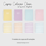 Coleção Capas Clean (Lojinha da Ge)