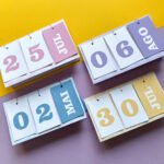 Calendário Permantente 2 (Tudo Pra Papelaria)