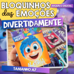 Bloquinho A7 Das Emoções Divertidamente
