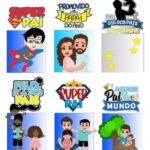 Coletiva Dia dos Pais em camadas - Topos de Bolo