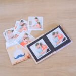 Mini Álbum Sanfonado Dia dos Pais (Amarantto)