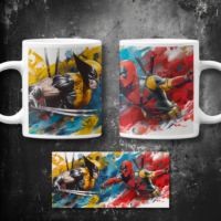 Pack Canecas Deadpool & Wolverine - Imagem 10