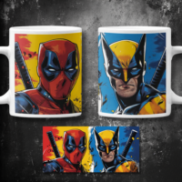 Pack Canecas Deadpool & Wolverine - Imagem 4