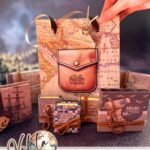 Volta ao Mundo - Kit Sacolinhas e Postits (Tita)