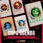 Capas Agenda Divertidamente