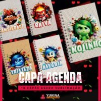Capas Agenda Divertidamente
