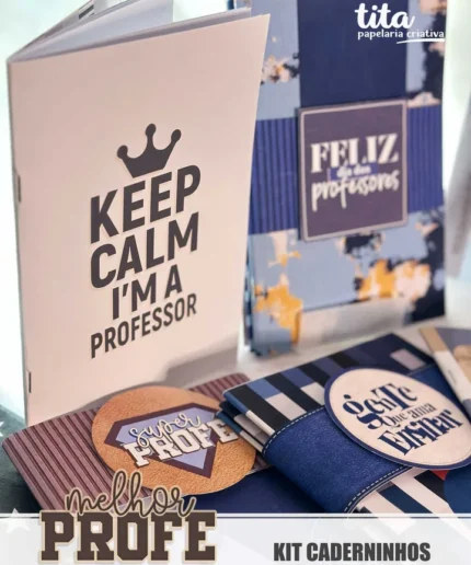 Professor 2024 - Kit Caderninhos (Masculino)