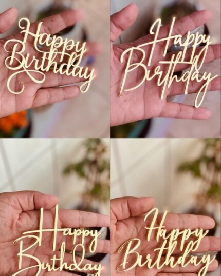 Topos Happy - Topo de Bolo