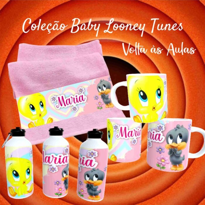 Baby Looney Tunes - Kit Escolar Sublimação - Imagem 2