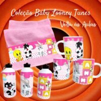 Baby Looney Tunes - Kit Escolar Sublimação - Imagem 14