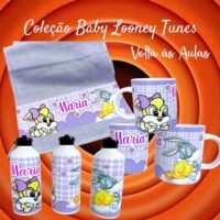 Baby Looney Tunes - Kit Escolar Sublimação - Imagem 15