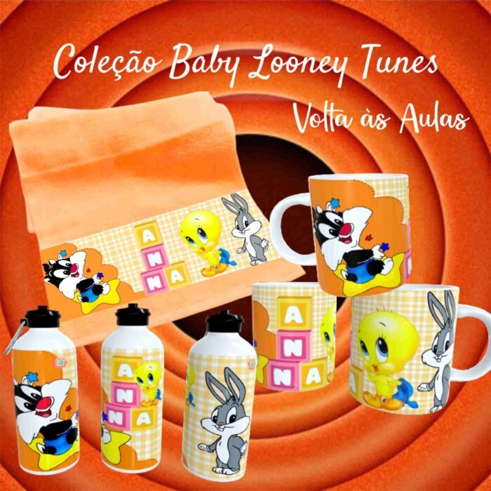 Baby Looney Tunes - Kit Escolar Sublimação - Imagem 10