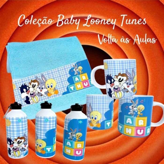 Baby Looney Tunes - Kit Escolar Sublimação - Imagem 16