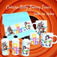 Baby Looney Tunes - Kit Escolar Sublimação - Imagem 19