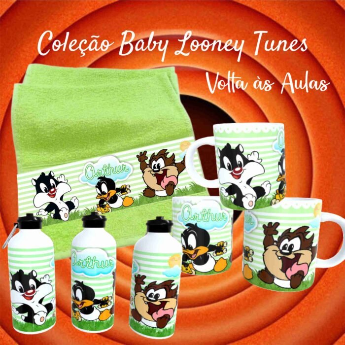 Baby Looney Tunes - Kit Escolar Sublimação - Imagem 11