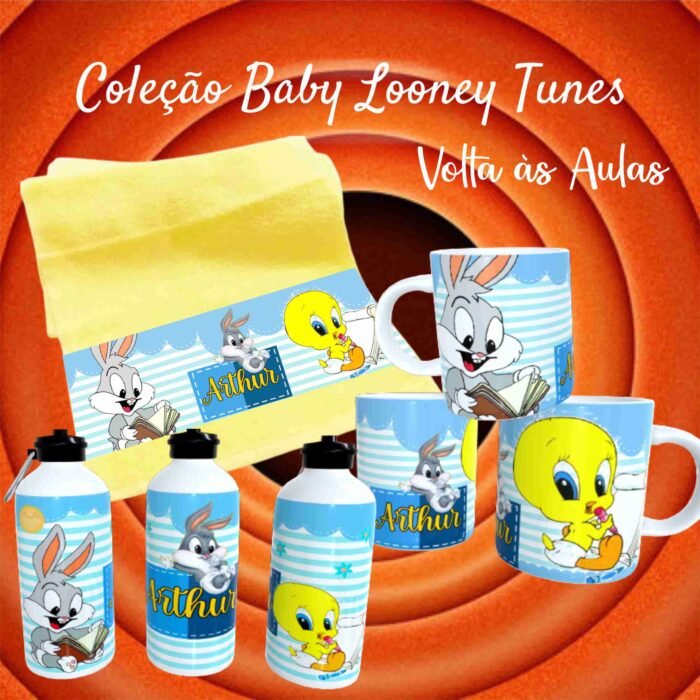 Baby Looney Tunes - Kit Escolar Sublimação - Imagem 20