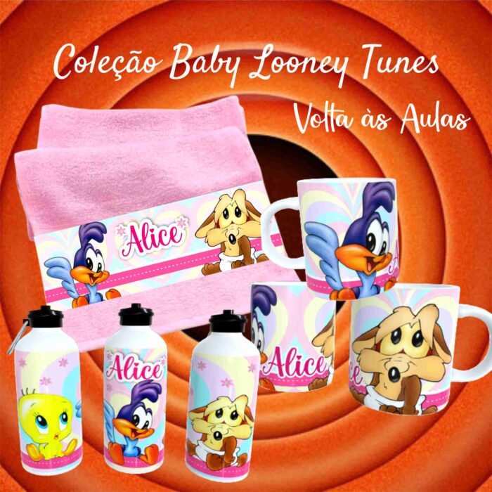 Baby Looney Tunes - Kit Escolar Sublimação - Imagem 3