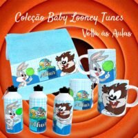 Baby Looney Tunes - Kit Escolar Sublimação - Imagem 21