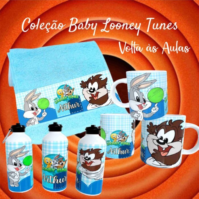 Baby Looney Tunes - Kit Escolar Sublimação - Imagem 21