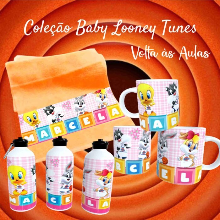 Baby Looney Tunes - Kit Escolar Sublimação - Imagem 4