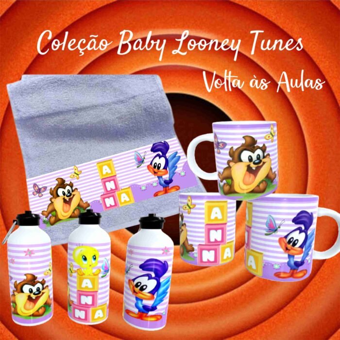 Baby Looney Tunes - Kit Escolar Sublimação - Imagem 5