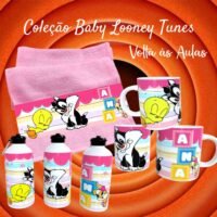 Baby Looney Tunes - Kit Escolar Sublimação - Imagem 8