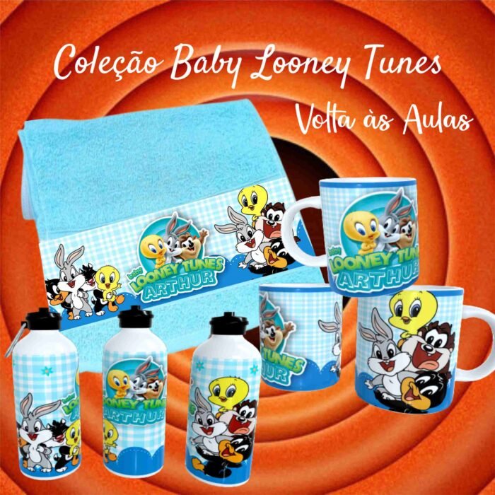 Baby Looney Tunes - Kit Escolar Sublimação - Imagem 12