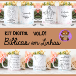 Pack Canecas Bíblicas em Linhas