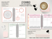 COMBO PLANNERS PERMANENTES | BIG-A5-SLIM | CAPAS E DIVISÓRIAS