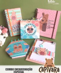 Capivara - Combo Encadernação Especial