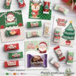 Kit Printable - Balas e Card Feliz Natal