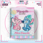 Stitch Menina - Kit Escolar 2025