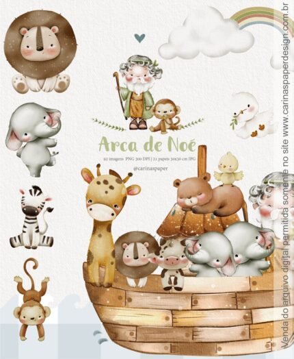 Kit Digital Arca de Noé