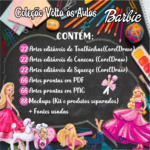 Barbie - Kit Escolar Sublimação