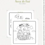 Caderno Para Colorir Arca de Noé