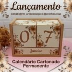 Calendário Cartonado Permanente