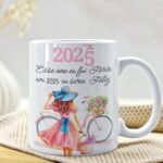 Caneca 2025 Serei Feliz