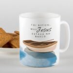 Caneca Jesus no Barco